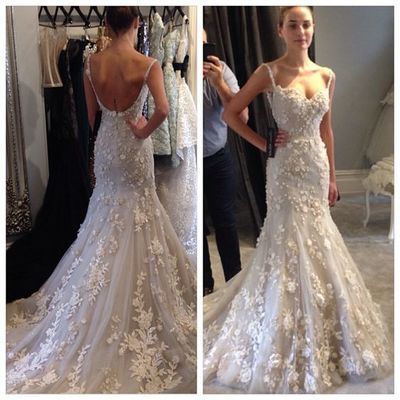 Spaghetti Strap Sexy Wedding Dresses