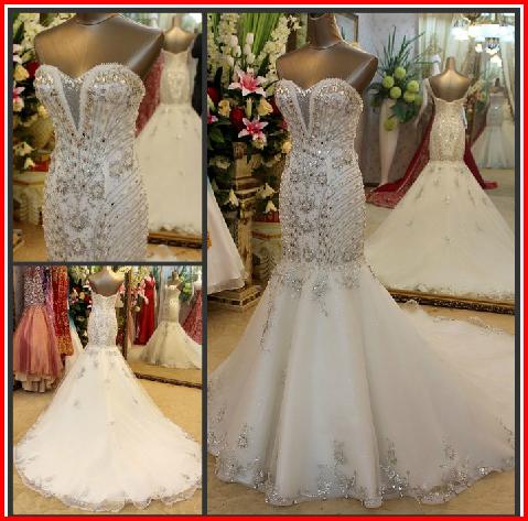 Swarovski Luxury Wedding Dresses Gorgeous