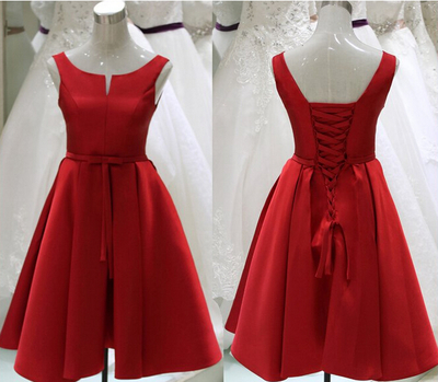 red banquet dresses
