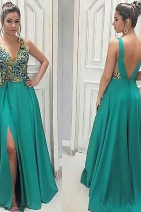 Charming Prom Dress,One-Shoulder Prom Dress,Gradient Color Prom Dress ...